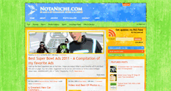 Desktop Screenshot of notaniche.com